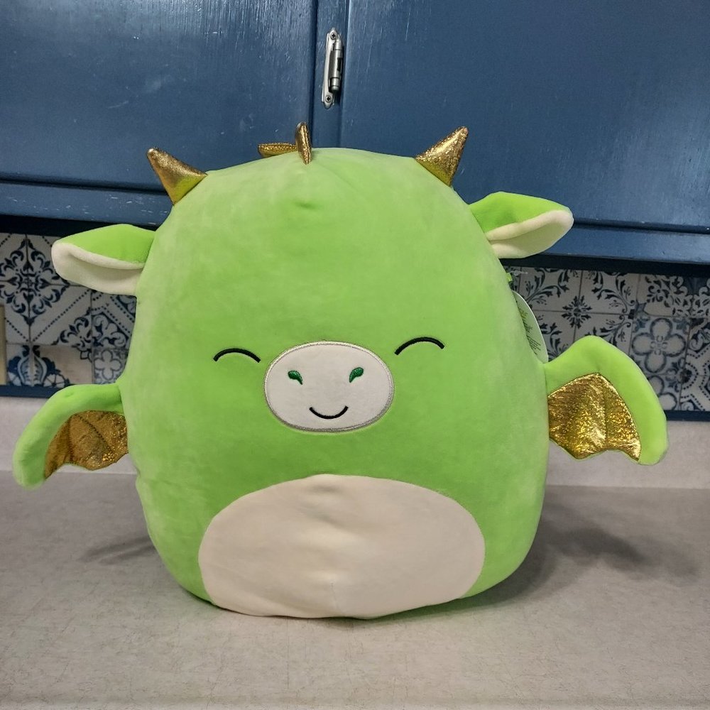 Squishmallows Azizi the Dragon 14" Stuffed Plush